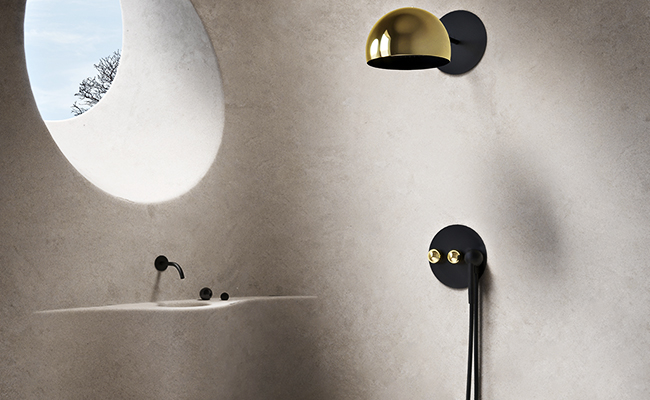 Bathroom faucets: shower and sink