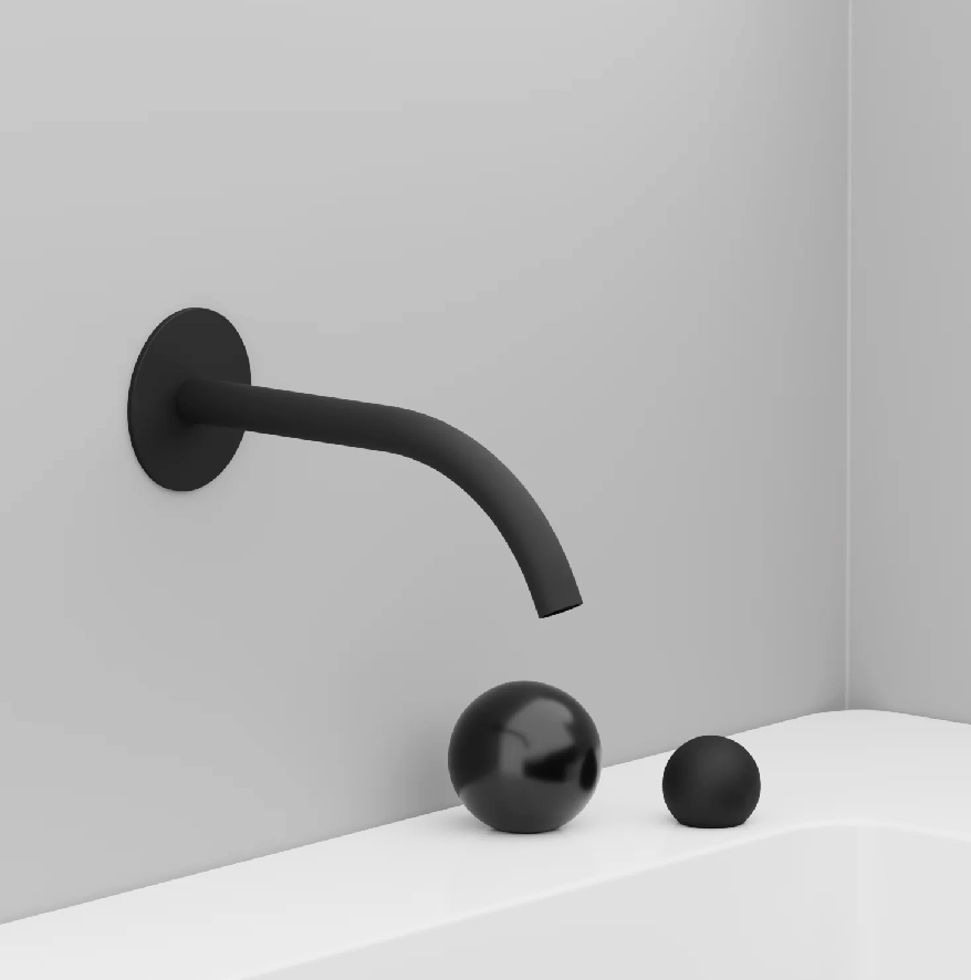 Matte black & Glossy black