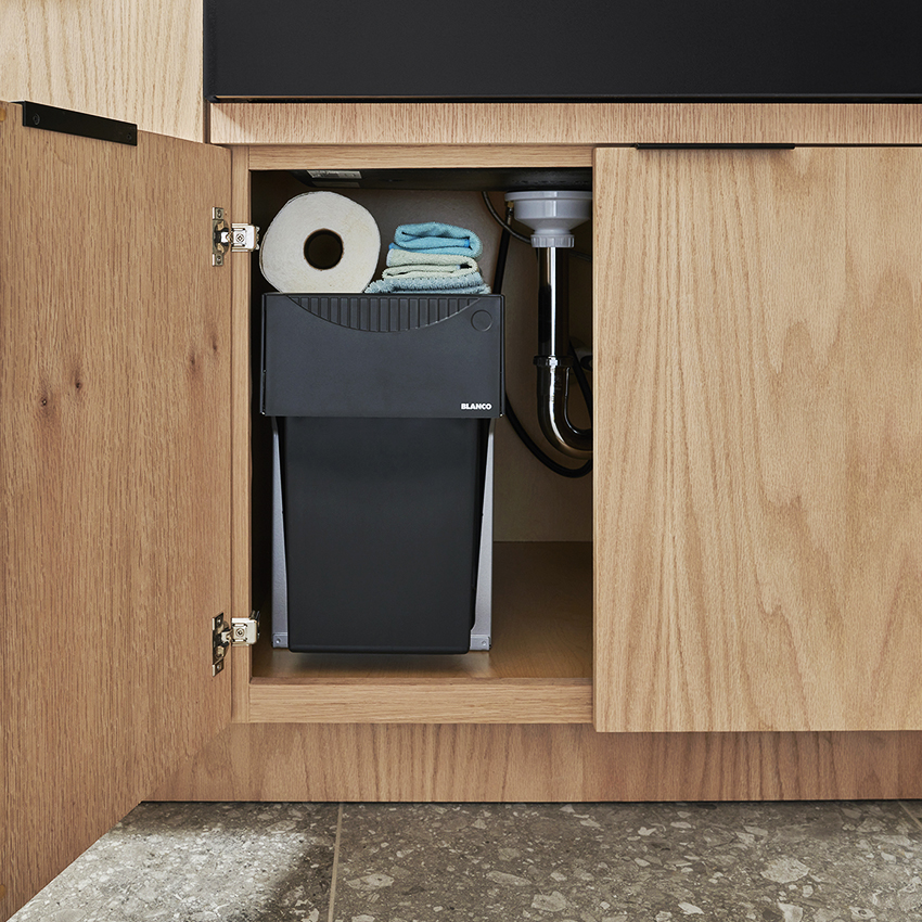 The storage system under the sink