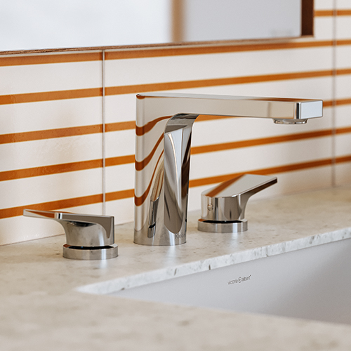 Bathroom faucet from the Ode collection