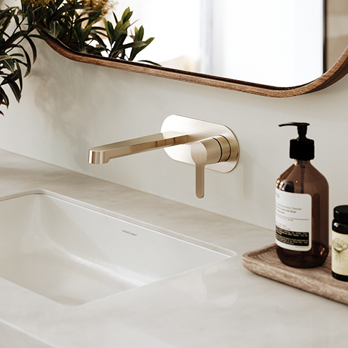 Bathroom faucet from the Nibi collection