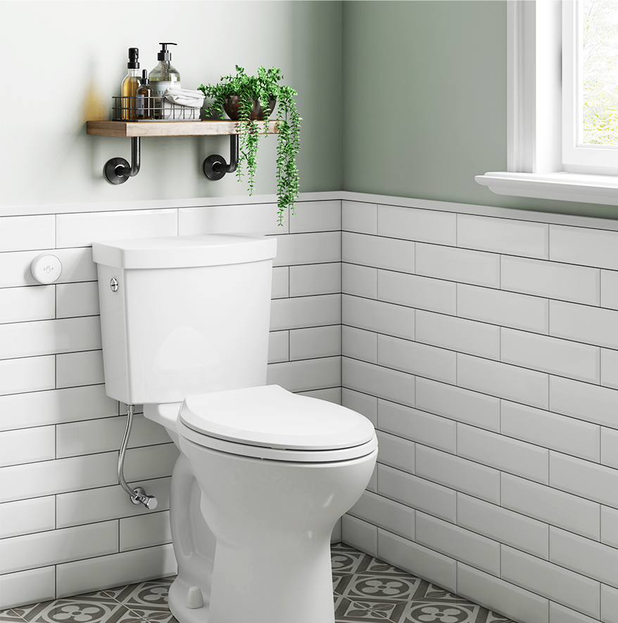 Two-piece toilet