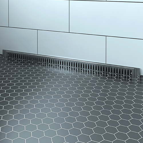 Triangular drain