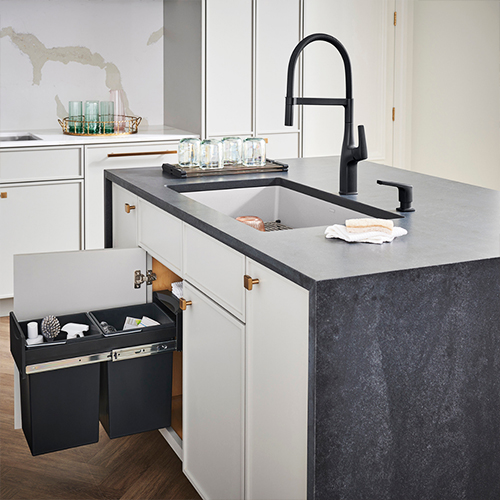 Blanco Unit Silgranit Single Bowl Sink with Blanco Botton II Accessories