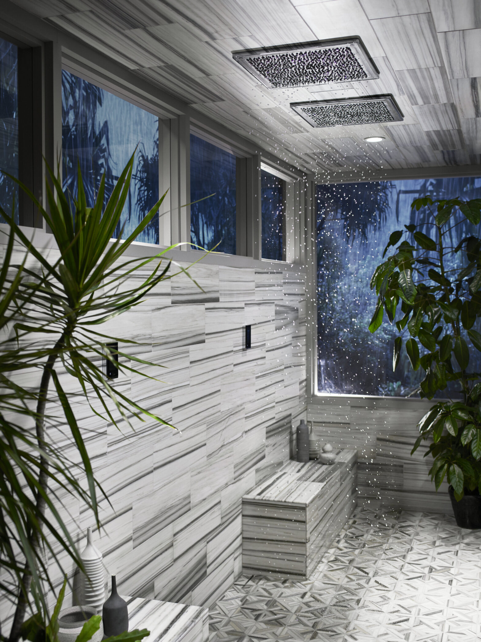 rain shower