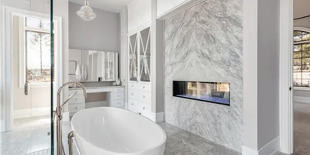 Stylish and functional bathroom design with key features like smart storage, efficient layout, and quality finishes