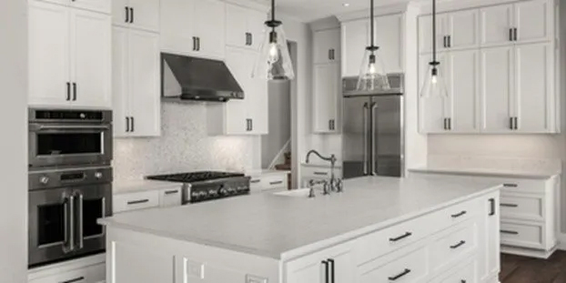 Elegant kitchen featuring the perfect shade of white for a timeless design
