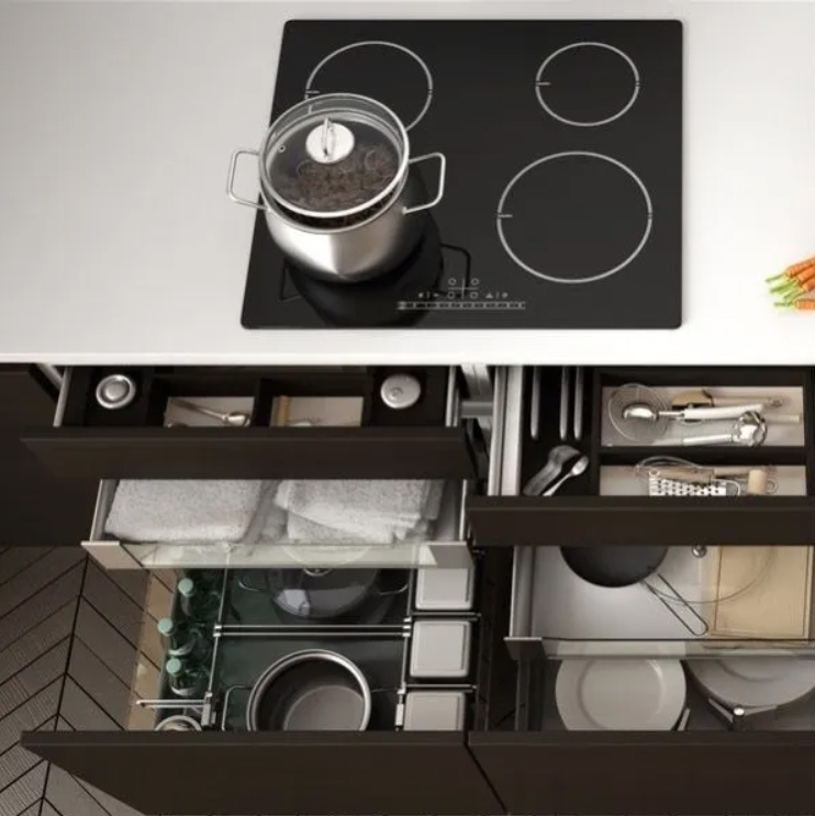 A well-designed kitchen for optimal organization and functionality