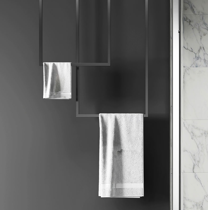 Porte-serviettes pour la salle de bain