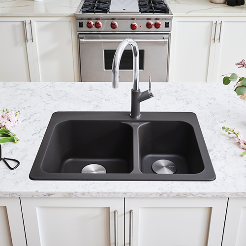 Blanco Vision 1-1/2 bowl undermount kitchen sink.