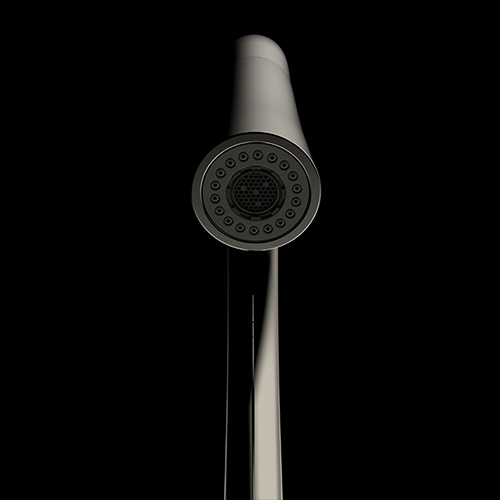 Robinet de cuisine de la collection Solara au fini noir mat