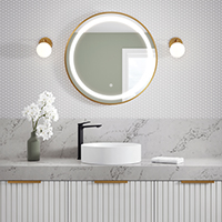 Miroir LED pour la salle de bain.
