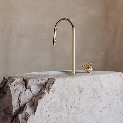 Kitchen Faucet and Handle – Baril Kitchen Plumbing Products from the MARIE Collection