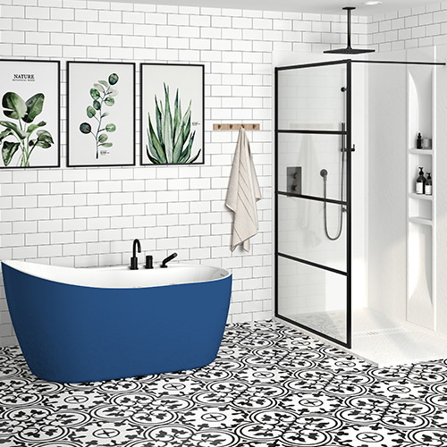 Baignoire de salle de bain – produits de plomberie de salle de bain Groupe Zitta de la collection Idea