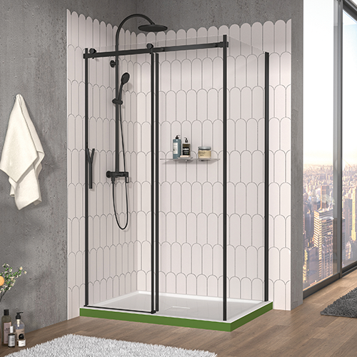 Base de douche de salle de bain – produits de plomberie de salle de bain Groupe Zitta de la collection Vaia