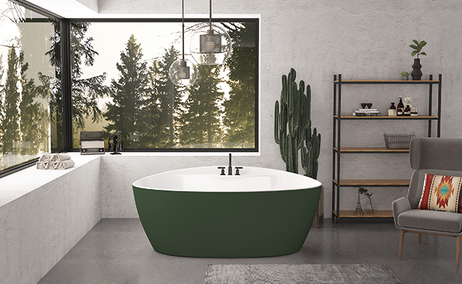 Bathroom bathtub – Zitta Group bathroom plumbing products, Pura collection