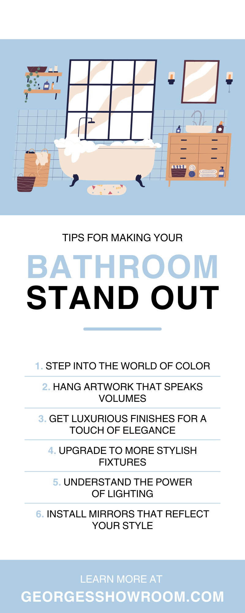 10 Tips for Making Your Bathroom Stand Out
