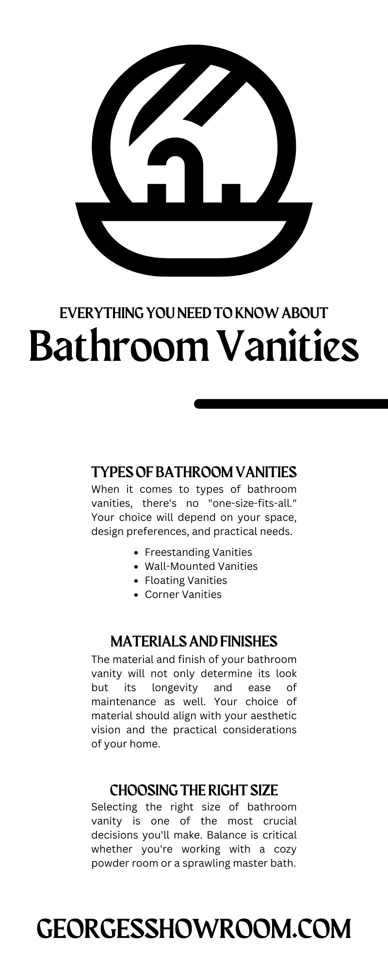Everything You Need To Know About Bathroom Vanities