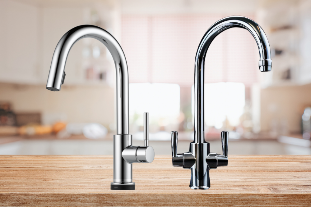 What’s the Difference Between a Pull-Down and Pull-Out Faucet?