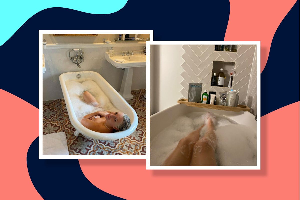 Estee Lalonde bathing